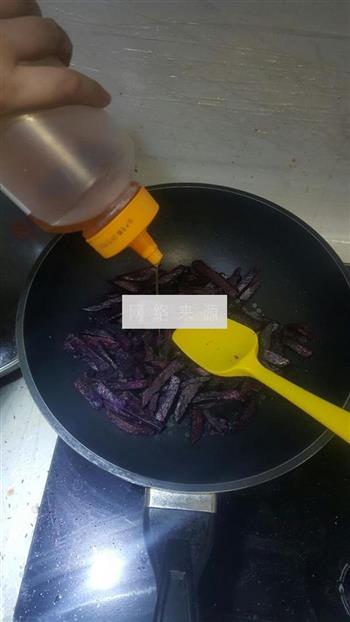 蜂蜜紫薯条怎么做，蜂蜜紫薯条怎么做好吃，蜂蜜紫薯条做法