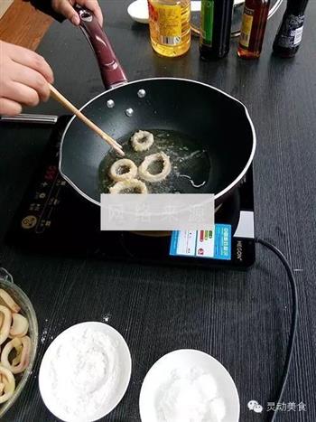 香酥鱿鱼圈怎么做，香酥鱿鱼圈怎么做好吃，香酥鱿鱼圈做法