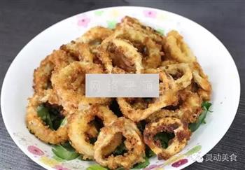 香酥鱿鱼圈怎么做，香酥鱿鱼圈怎么做好吃，香酥鱿鱼圈做法