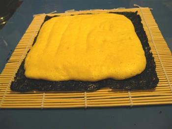 海苔蛋糕寿司卷怎么做，海苔蛋糕寿司卷怎么做好吃，海苔蛋糕寿司卷做法