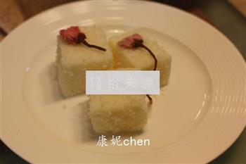 樱花椰奶糕怎么做，樱花椰奶糕怎么做好吃，樱花椰奶糕做法