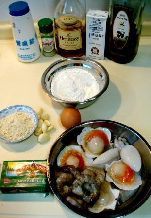 蒜香海鲜千层面怎么做，蒜香海鲜千层面怎么做好吃，蒜香海鲜千层面做法
