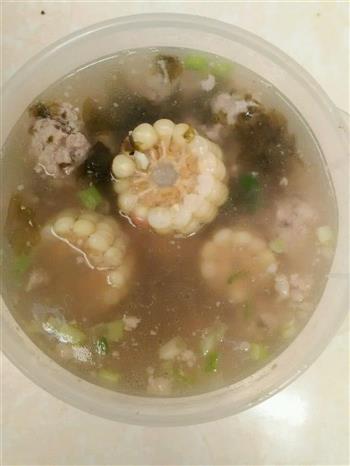 玉米紫菜丸子汤怎么做，玉米紫菜丸子汤怎么做好吃，玉米紫菜丸子汤做法