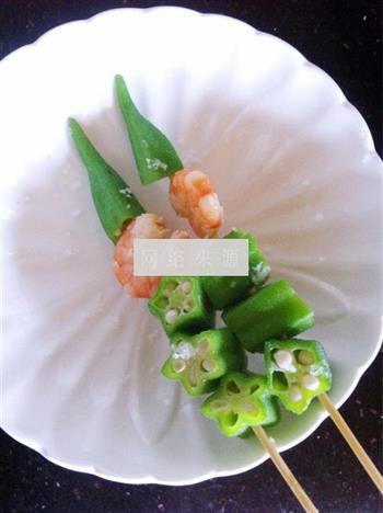 虾仁秋葵串儿怎么做，虾仁秋葵串儿怎么做好吃，虾仁秋葵串儿做法