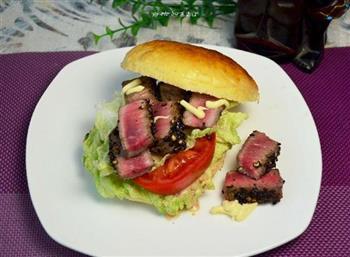千岛牛肉汉堡怎么做，千岛牛肉汉堡怎么做好吃，千岛牛肉汉堡做法
