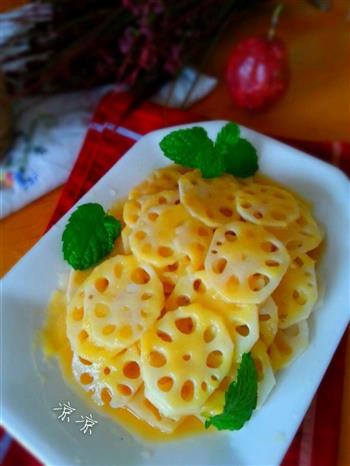 蜂蜜鲜橙汁浇藕片怎么做，蜂蜜鲜橙汁浇藕片怎么做好吃，蜂蜜鲜橙汁浇藕片做法
