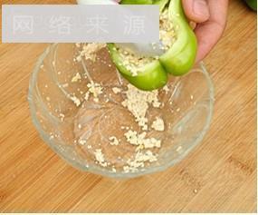 豆腐酿青椒怎么做，豆腐酿青椒怎么做好吃，豆腐酿青椒做法