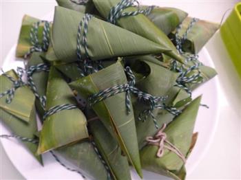 绿茶西米红豆粽子怎么做，绿茶西米红豆粽子怎么做好吃，绿茶西米红豆粽子做法