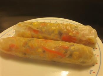 越南米皮做的中式春卷怎么做，越南米皮做的中式春卷怎么做好吃，越南米皮做的中式春卷做法