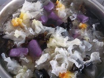 紫薯耳汤怎么做，紫薯耳汤怎么做好吃，紫薯耳汤做法