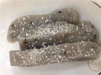 黑芝麻椰蓉年糕怎么做，黑芝麻椰蓉年糕怎么做好吃，黑芝麻椰蓉年糕做法