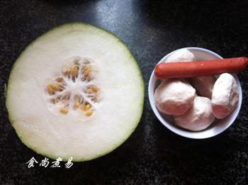 肉丸肠仔冬瓜汤怎么做，肉丸肠仔冬瓜汤怎么做好吃，肉丸肠仔冬瓜汤做法