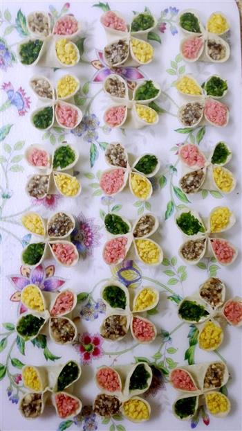 四叶草花式烧卖怎么做，四叶草花式烧卖怎么做好吃，四叶草花式烧卖做法