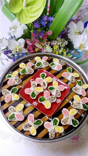 四叶草花式烧卖怎么做，四叶草花式烧卖怎么做好吃，四叶草花式烧卖做法