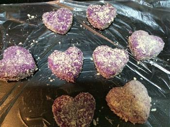 心心相印紫薯&南瓜饼怎么做，心心相印紫薯&南瓜饼怎么做好吃，心心相印紫薯&南瓜饼做法