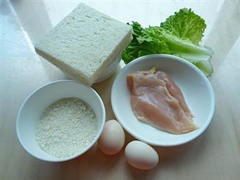 鸡排三明治怎么做，鸡排三明治怎么做好吃，鸡排三明治做法