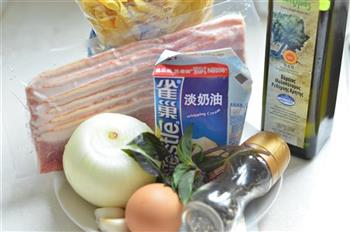 培根白酱意面怎么做，培根白酱意面怎么做好吃，培根白酱意面做法