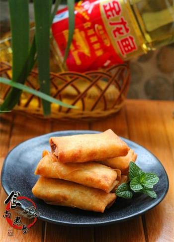 素炸春卷怎么做，素炸春卷怎么做好吃，素炸春卷做法