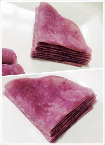 紫薯春饼怎么做，紫薯春饼怎么做好吃，紫薯春饼做法