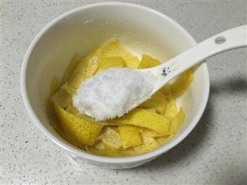 白糖柚子皮怎么做，白糖柚子皮怎么做好吃，白糖柚子皮做法
