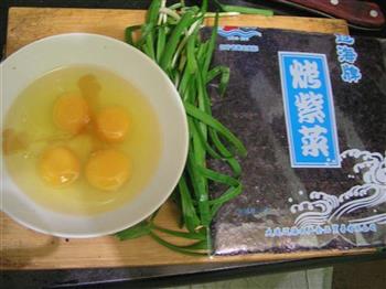 海苔韭菜厚蛋烧怎么做，海苔韭菜厚蛋烧怎么做好吃，海苔韭菜厚蛋烧做法