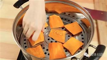 糯糯南瓜饼，非油炸的怎么做，糯糯南瓜饼，非油炸的怎么做好吃，糯糯南瓜饼，非油炸的做法