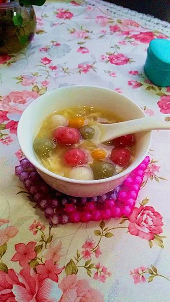 四色蛋花汤圆怎么做，四色蛋花汤圆怎么做好吃，四色蛋花汤圆做法
