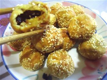 芝麻倭瓜球怎么做，芝麻倭瓜球怎么做好吃，芝麻倭瓜球做法