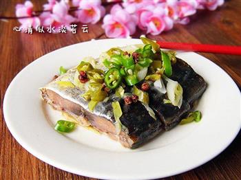 尖椒蒸鲅鱼干怎么做，尖椒蒸鲅鱼干怎么做好吃，尖椒蒸鲅鱼干做法