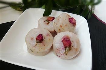 玫瑰蒸糕怎么做，玫瑰蒸糕怎么做好吃，玫瑰蒸糕做法