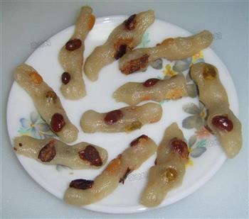 蜜豆爪印糕怎么做，蜜豆爪印糕怎么做好吃，蜜豆爪印糕做法