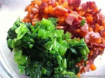 培根菠菜肉鬆卷怎么做，培根菠菜肉鬆卷怎么做好吃，培根菠菜肉鬆卷做法