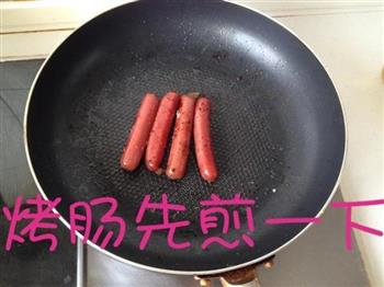 简易版热狗蛋卷怎么做，简易版热狗蛋卷怎么做好吃，简易版热狗蛋卷做法