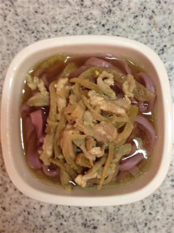 榨菜肉丝紫水晶面怎么做，榨菜肉丝紫水晶面怎么做好吃，榨菜肉丝紫水晶面做法