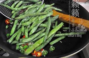 橄菜煸豆角怎么做，橄菜煸豆角怎么做好吃，橄菜煸豆角做法