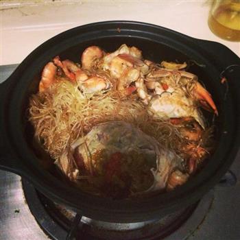虾蟹粉丝煲怎么做，虾蟹粉丝煲怎么做好吃，虾蟹粉丝煲做法