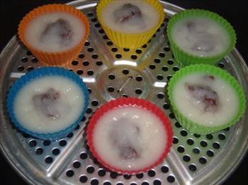 豆沙牛奶米糕怎么做，豆沙牛奶米糕怎么做好吃，豆沙牛奶米糕做法