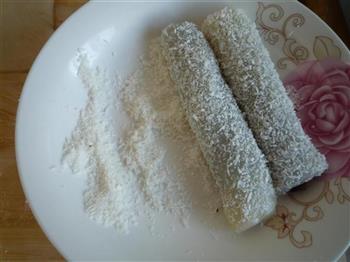椰蓉糯米卷怎么做，椰蓉糯米卷怎么做好吃，椰蓉糯米卷做法