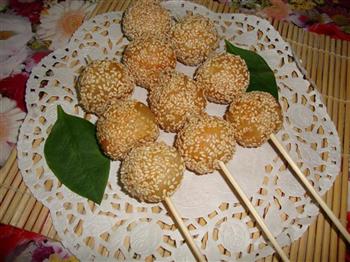 雪梨芝麻串怎么做，雪梨芝麻串怎么做好吃，雪梨芝麻串做法