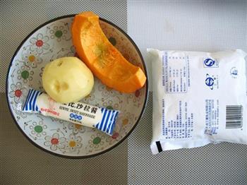 南瓜土豆泥沙拉怎么做，南瓜土豆泥沙拉怎么做好吃，南瓜土豆泥沙拉做法