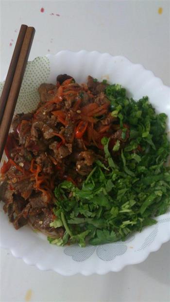 小炒牛肉干拌米粉怎么做，小炒牛肉干拌米粉怎么做好吃，小炒牛肉干拌米粉做法