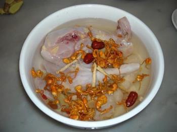 虫草花蒸鸡汤怎么做，虫草花蒸鸡汤怎么做好吃，虫草花蒸鸡汤做法