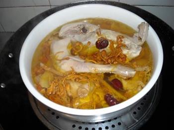 虫草花蒸鸡汤怎么做，虫草花蒸鸡汤怎么做好吃，虫草花蒸鸡汤做法