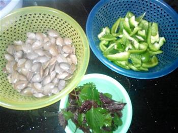 青椒紫苏炒花甲怎么做，青椒紫苏炒花甲怎么做好吃，青椒紫苏炒花甲做法