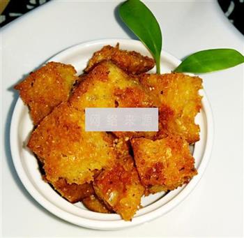 蓝芝士烤面包块怎么做，蓝芝士烤面包块怎么做好吃，蓝芝士烤面包块做法