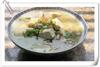 鲜美蛏羹豆腐汤怎么做，鲜美蛏羹豆腐汤怎么做好吃，鲜美蛏羹豆腐汤做法