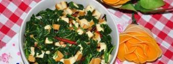 野菜拌香干怎么做，野菜拌香干怎么做好吃，野菜拌香干做法
