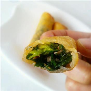 卷起来的美味-荠菜春卷怎么做，卷起来的美味-荠菜春卷怎么做好吃，卷起来的美味-荠菜春卷做法