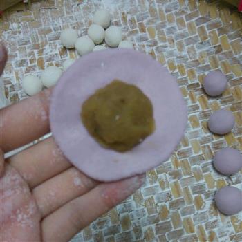 团团圆圆-紫薯栗子汤圆怎么做，团团圆圆-紫薯栗子汤圆怎么做好吃，团团圆圆-紫薯栗子汤圆做法
