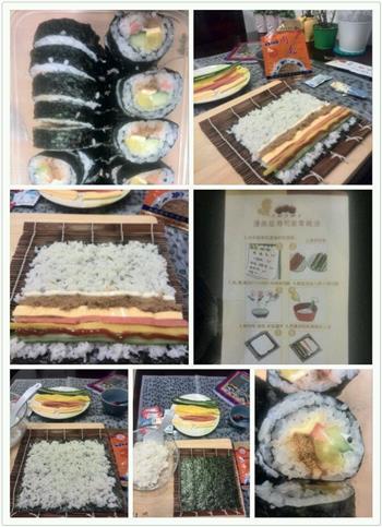 海苔卷寿司怎么做，海苔卷寿司怎么做好吃，海苔卷寿司做法